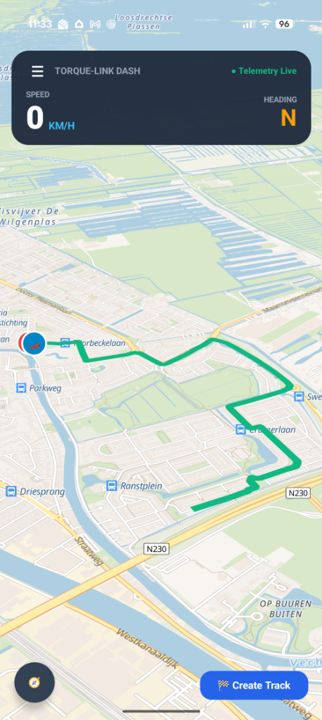 Track Route Creator